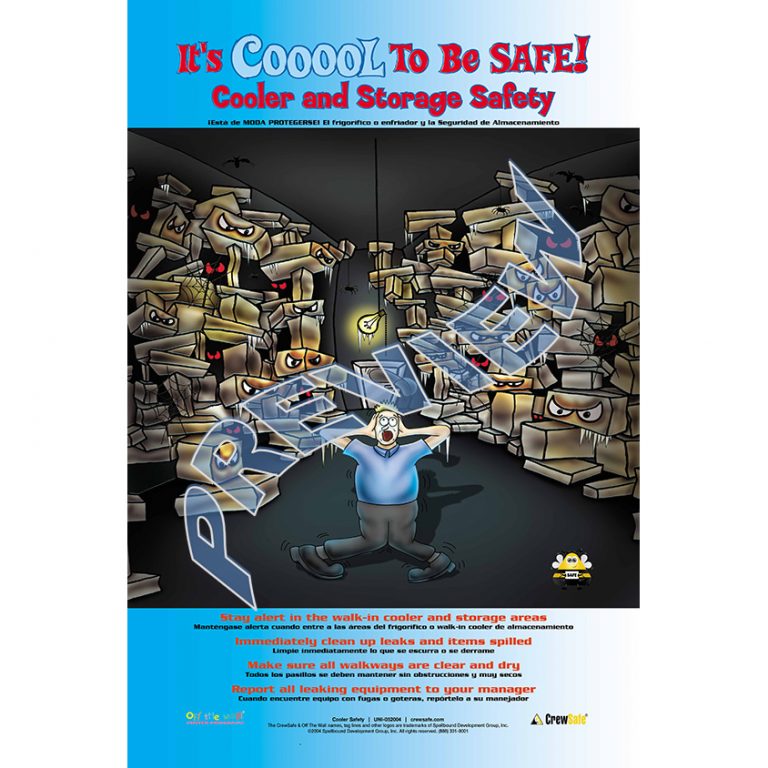 Cooler Safety Poster CrewSafe