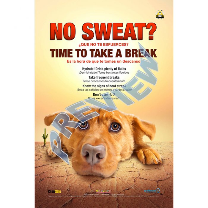 Heat Stroke Prevention Poster – CrewSafe