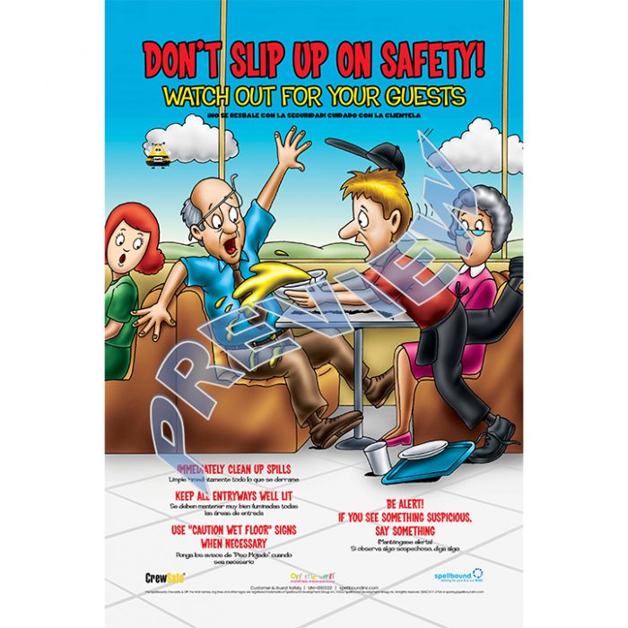 Customer & Guest Safety Poster – CrewSafe