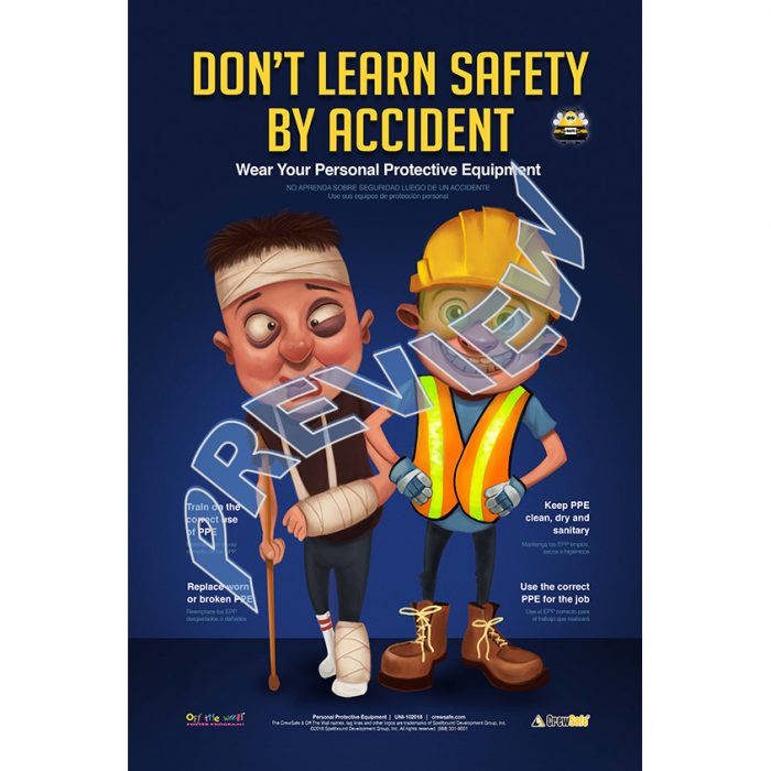 Personal Protective Equipment Poster – CrewSafe