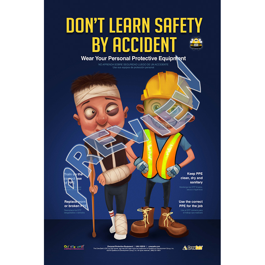 Personal Protective Equipment Poster – Crewsafe