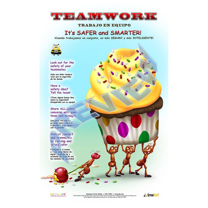 Employee & Team Safety Poster CrewSafe