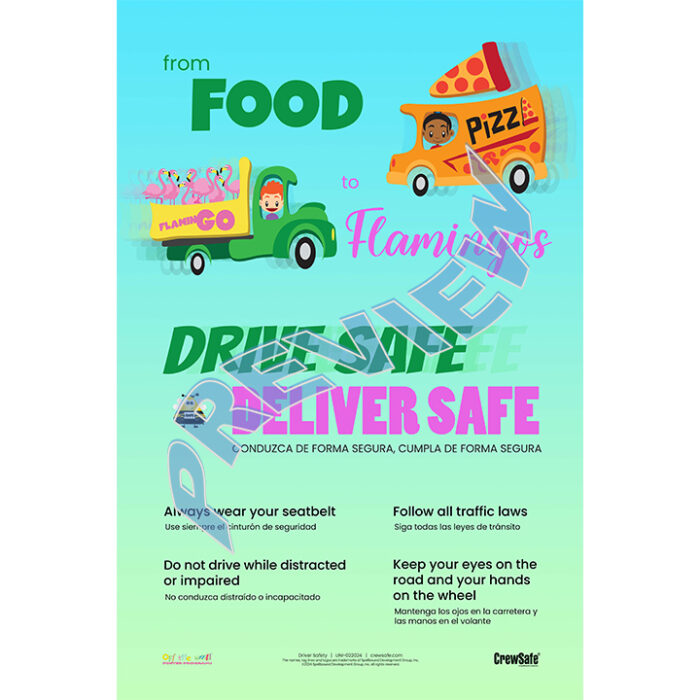 Driver Safety Poster CrewSafe