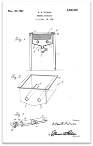 Arthur R. Pitman Patent 1,630,309 -USPTO